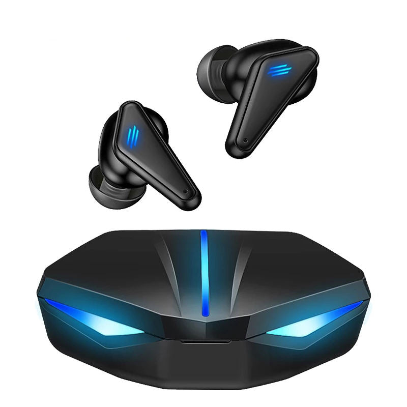 Gaming Headset Low Latency Bluetooth Earphones Earbuds with Mic Bass Audio Sound Positioning Wireless Headphones for PUBG