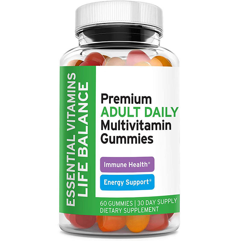 Adult Daily Multivitamin Gummies Beauty Vitamins Gummies for Immue Health Energy Support