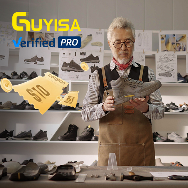GUYISA Popular Spray Iron Toe Work Protection Safety Shoes Sports Style Safety Shoes