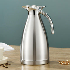 Restaurant Insulated Stainless Steel 2l Hot Tea Water Bottle Thermos Kettle Vacuum Flask Coffee Pot