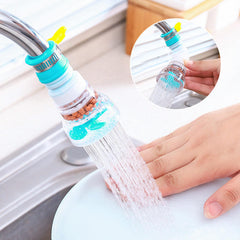 Kitchen Shower Splash Fan Faucet With Clip Water-saving Filter Tap Nozzle  Extended BUY 1 GET 1 FREE