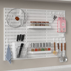 OEM Pegboard Wall Organizer Manufacturer Wall-Mounted Coffee Tool Organizer for Kitchen