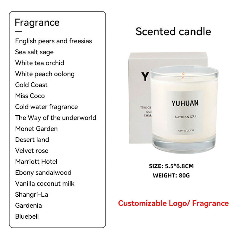 OEM Luxury Candle Paper Box Massage Candles Gift Box Custom Printing Candle Sets Packaging Boxes for Wedding Gifts