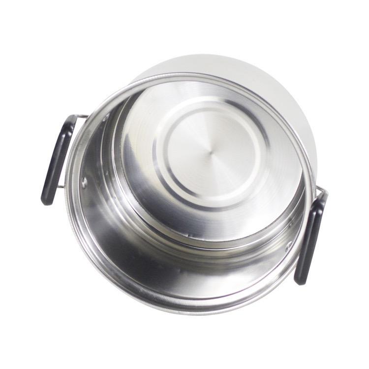 10pcs Kitchen Ware Soup Steamer Pot Set With Lid Stainless Steel Cooking Pot Set Cookware Sets Household Items