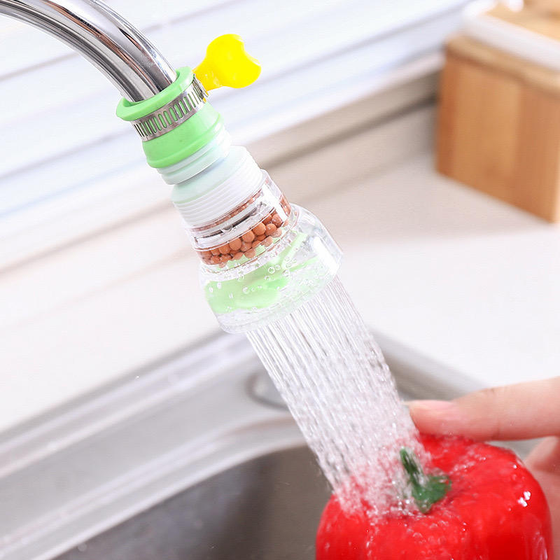 Kitchen Shower Splash Fan Faucet With Clip Water-saving Filter Tap Nozzle  Extended BUY 1 GET 1 FREE
