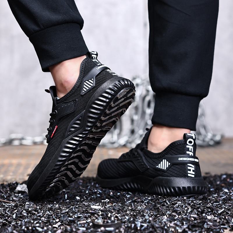 GUYISA Popular Spray Iron Toe Work Protection Safety Shoes Sports Style Safety Shoes